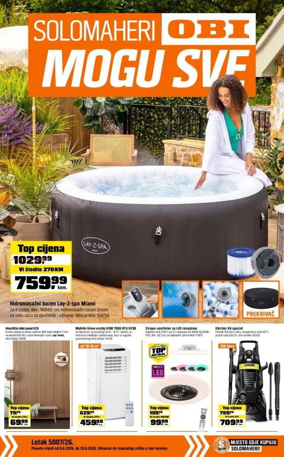 OBI: Katalog (od 08.06. do 20.06.2026)