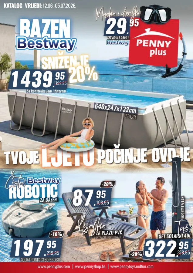 Penny: Tvoje ljeto počinje ovdje (od 12.06. do 05.07.2026)