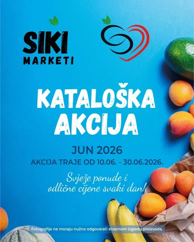 Šiki: Kataloška akcija (od 10.06. do 30.06.2026)