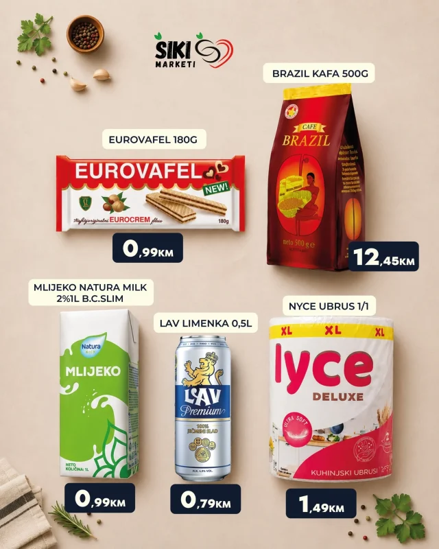 Šiki: Vikend akcija