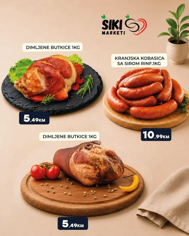 Šiki: Vikend akcija (od 26.06. do 28.06.2026)
