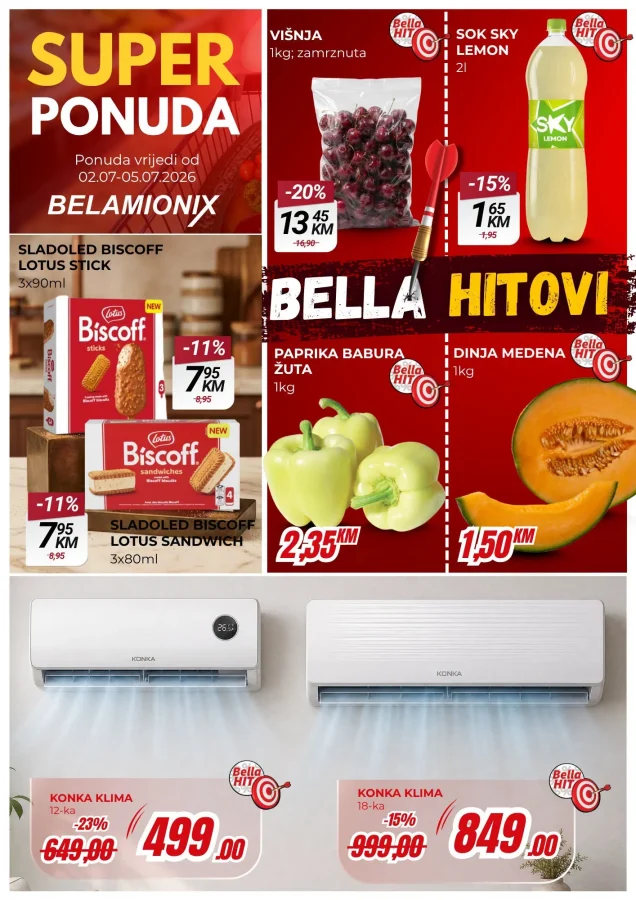 Belamionix: Super ponuda (od 02.07. do 05.07.2026)