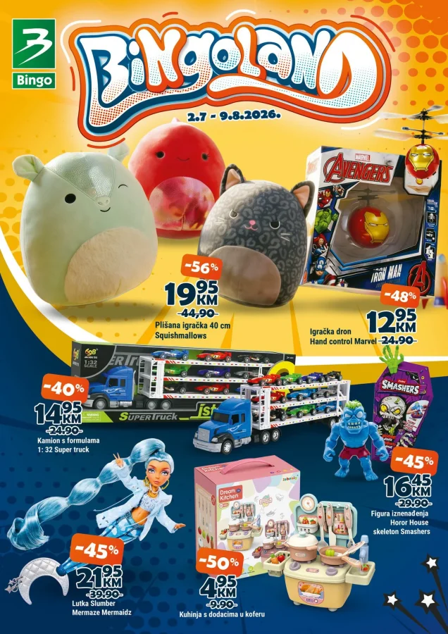 Bingo: Bingoland (od 02.07. do 09.08.2026)