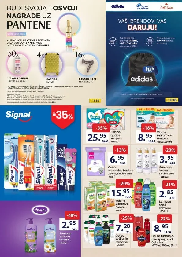 FIS: Akcijska ponuda prehrane