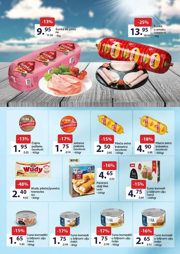 FIS: Akcijska ponuda prehrane