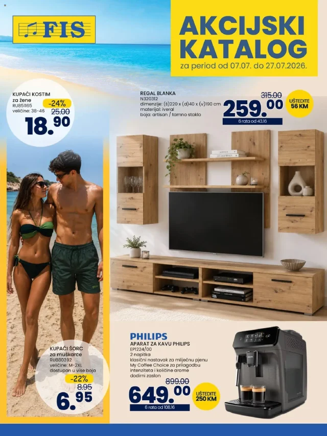 FIS: Akcijski katalog (od 07.07. do 27.07.2026)