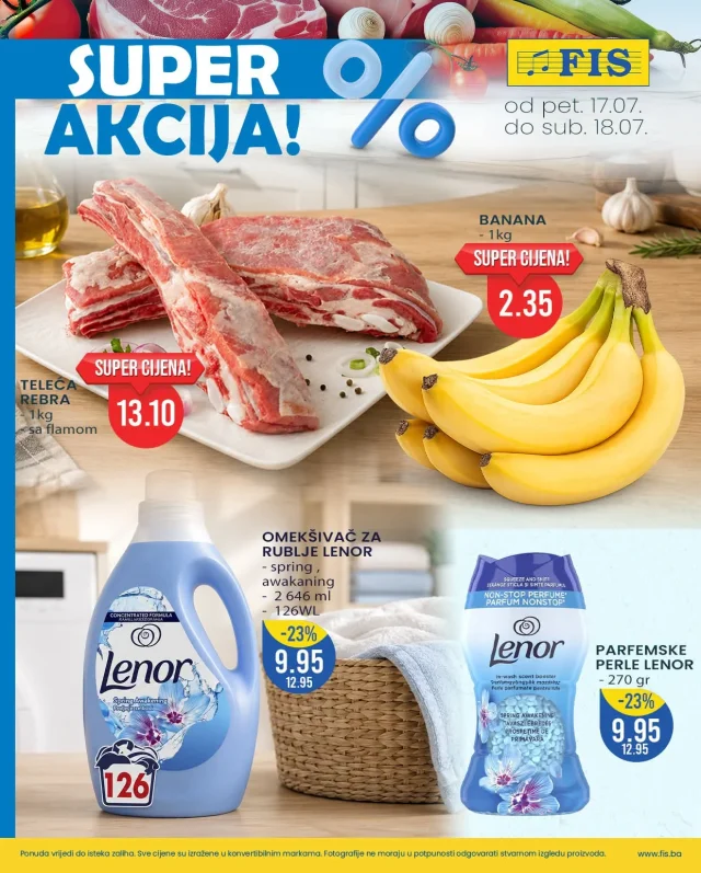 FIS: Super akcija (od 17.07. do 18.07.2026)