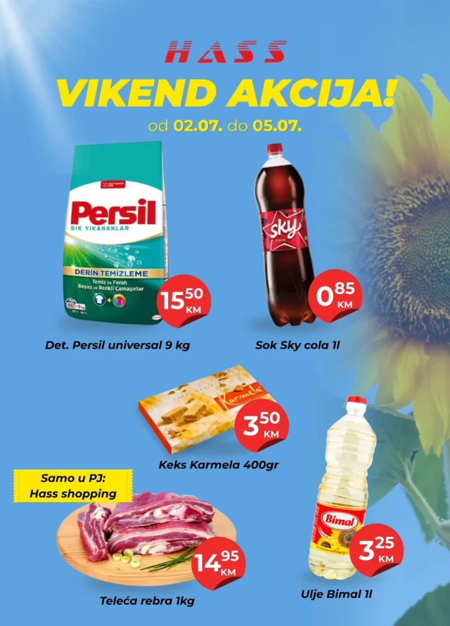 Hass komerc: Vikend akcija - Slika 1 Hass komerc: Vikend akcija