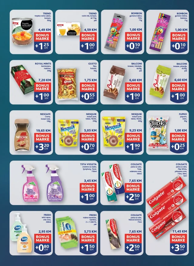 Konzum i Mercator: Katalog RS
