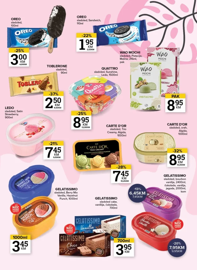 Konzum i Mercator: Katalog RS