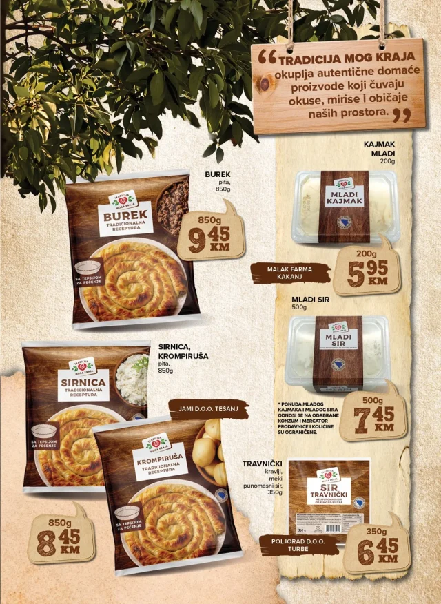 Konzum i Mercator: Katalog RS
