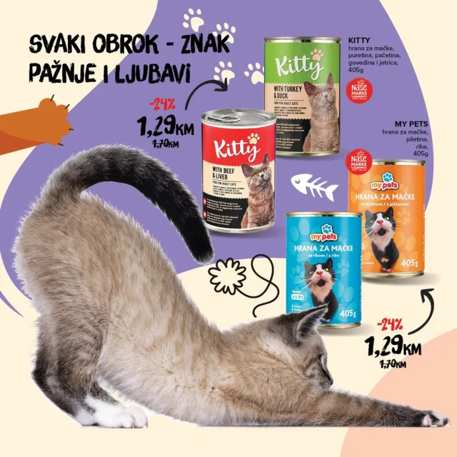 Konzum i Mercator: Sretne šape, sretna porodica