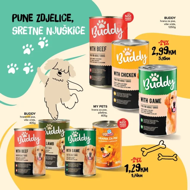 Konzum i Mercator: Sretne šape, sretna porodica
