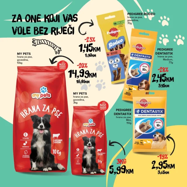 Konzum i Mercator: Sretne šape, sretna porodica