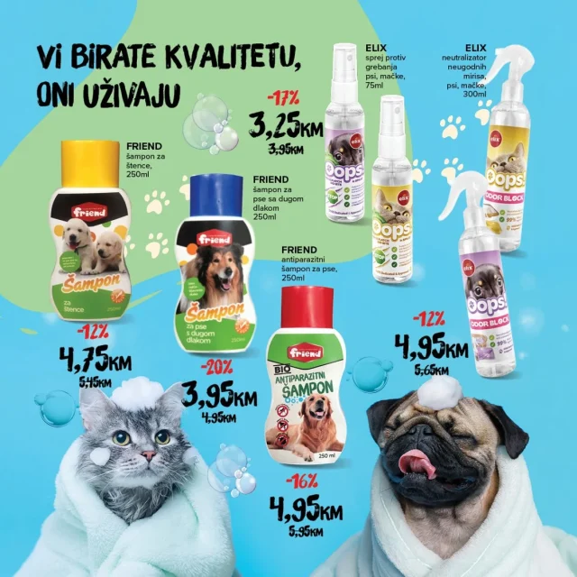 Konzum i Mercator: Sretne šape, sretna porodica