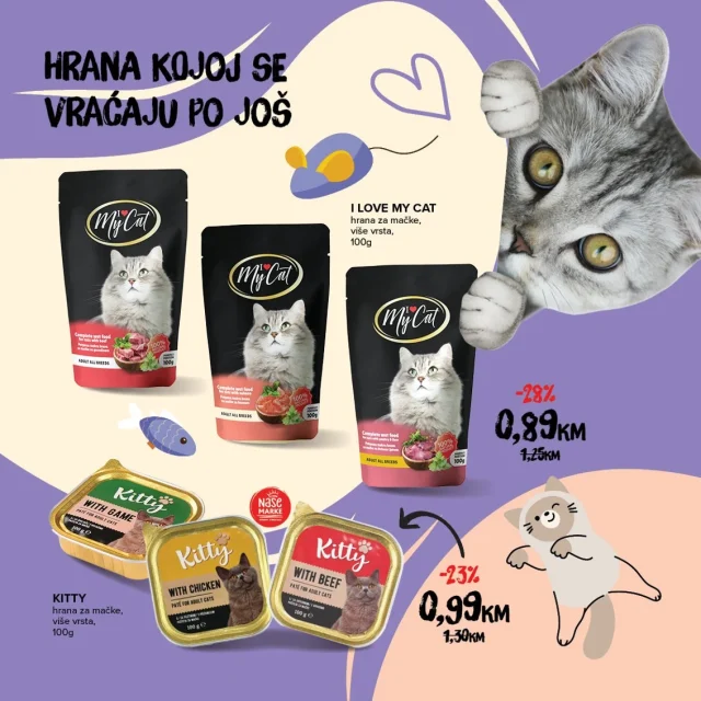 Konzum i Mercator: Sretne šape, sretna porodica