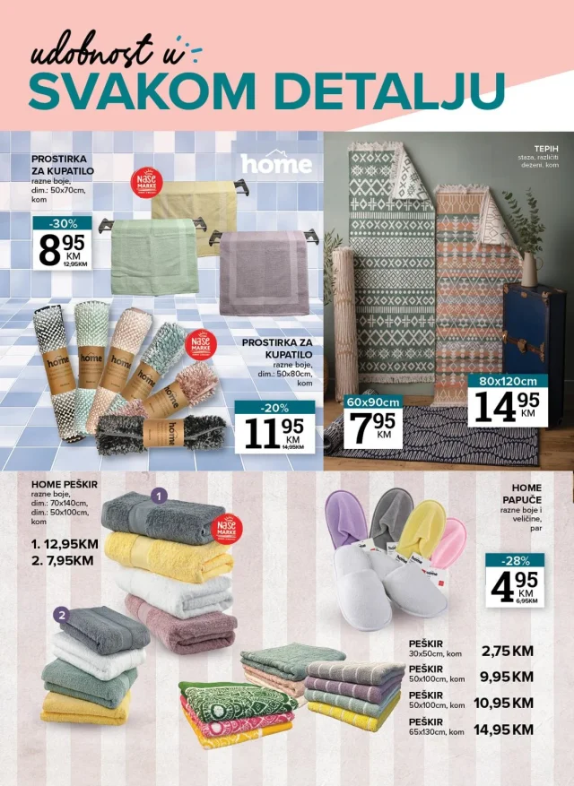 Konzum i mercator: Sve za vaš dom
