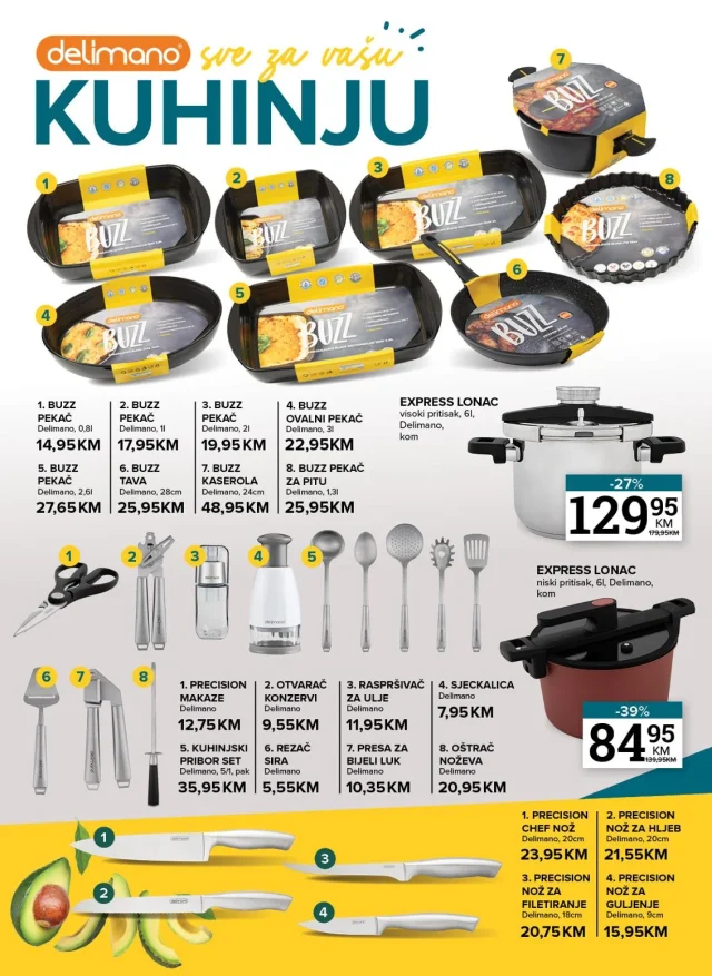 Konzum i mercator: Sve za vaš dom