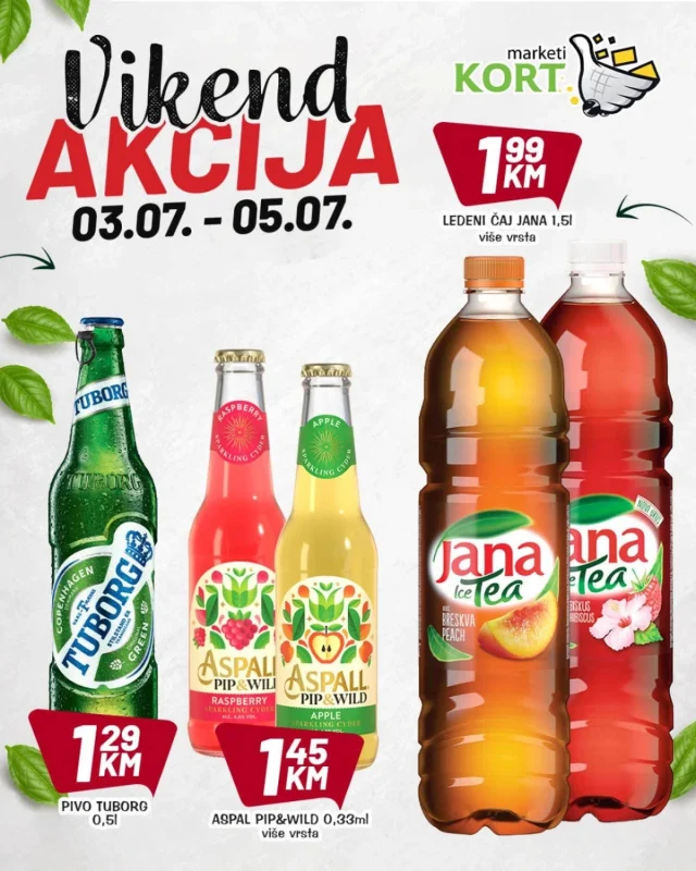 Kort marketi: Vikend akcija
