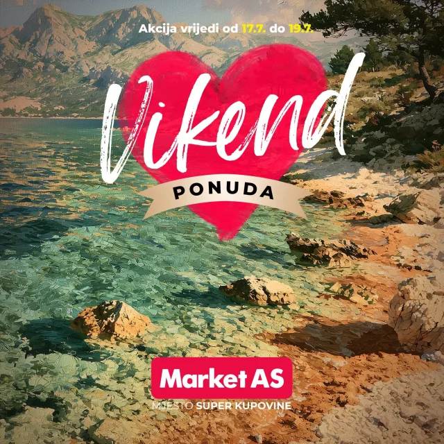 Market AS: Vikend akcija (od 17.07. do 19.07.2026)