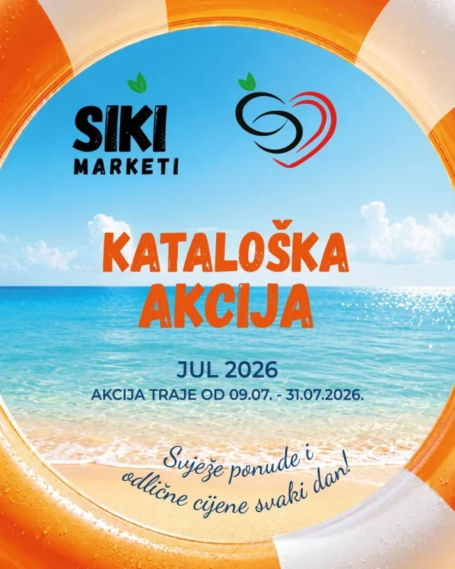 Šiki: Kataloška akcija (od 09.07. do 31.07.2026)