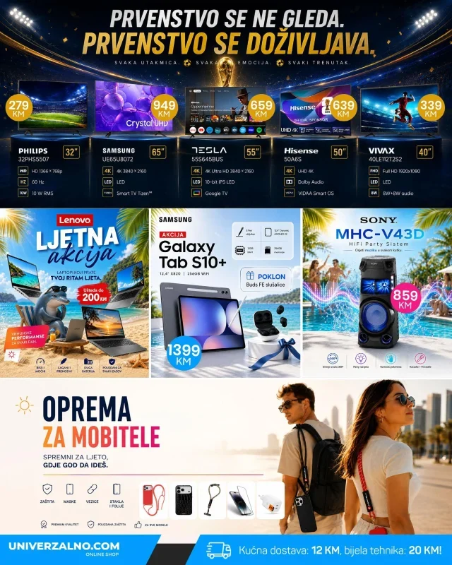 Univerzalno: Ljetni katalog (od 01.07. do 31.07.2026)