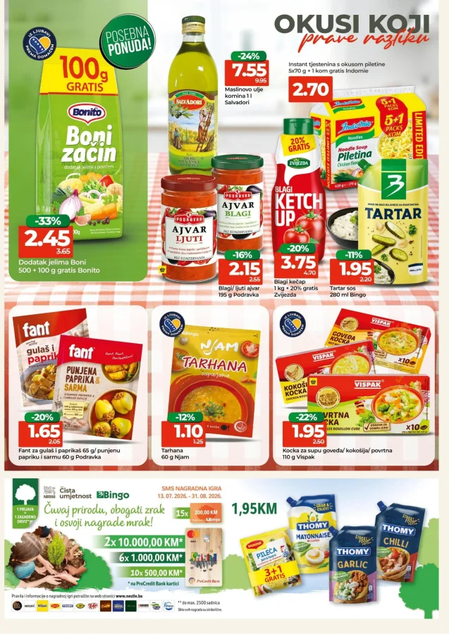 Bingo: Kataloška ponuda RS