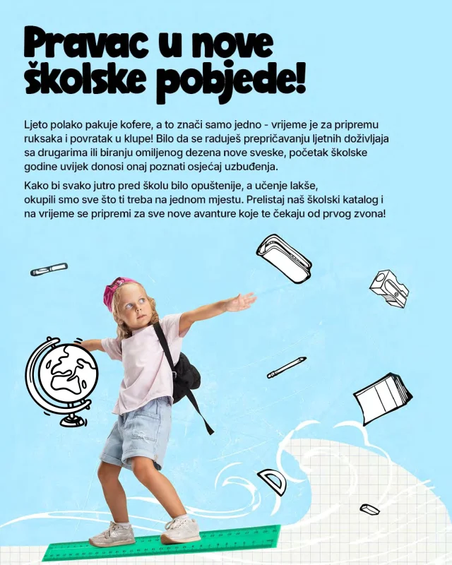 Crvena jabuka: Nova školska avantura (od 15.08. do 13.09.2026)