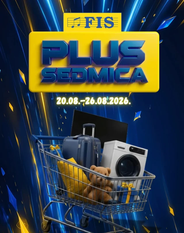 FIS: Plus sedmica (od 20.08. do 26.08.2026)