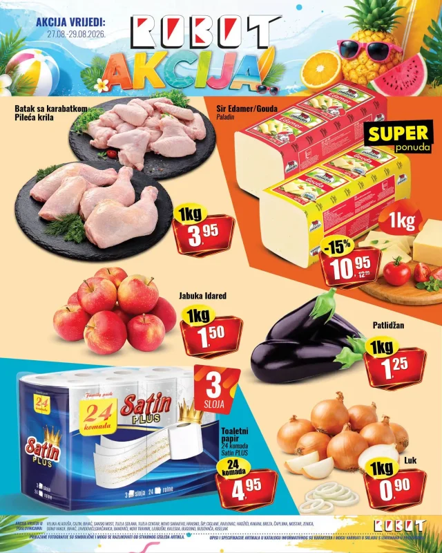 FIS: Vikend akcija (od 27.08. do 29.08.2026)