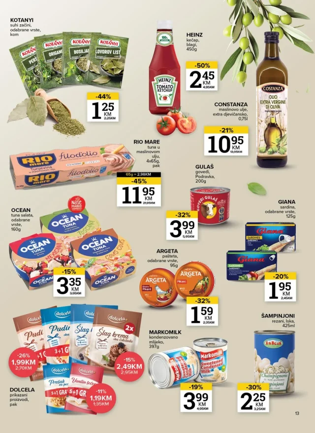 Konzum i Mercator: Katalog FBiH