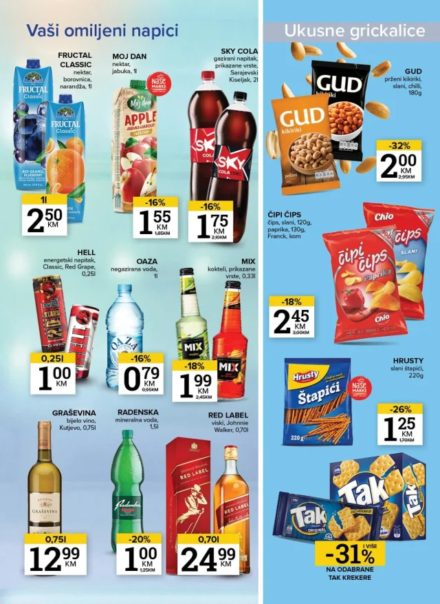 Konzum i Mercator: Katalog FBiH