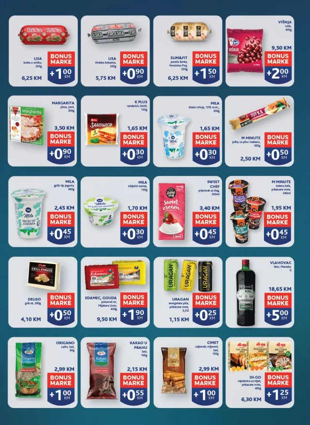 Konzum i Mercator: Katalog FBiH