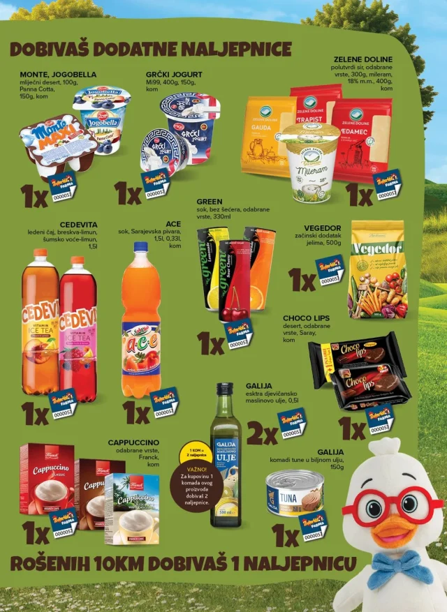 Konzum i Mercator: Katalog FBiH
