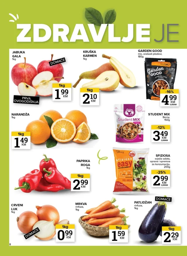 Konzum i Mercator: Katalog FBiH