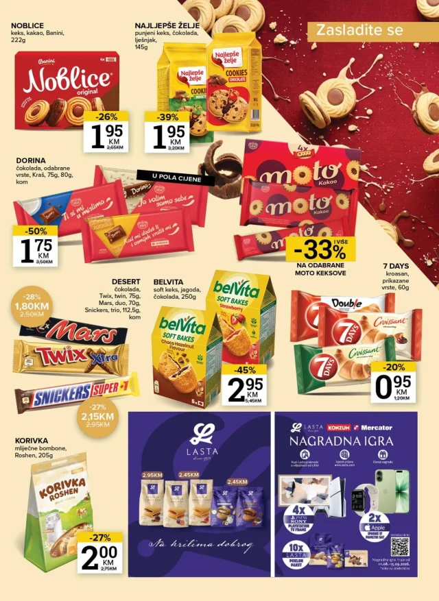 Konzum i Mercator: Katalog RS