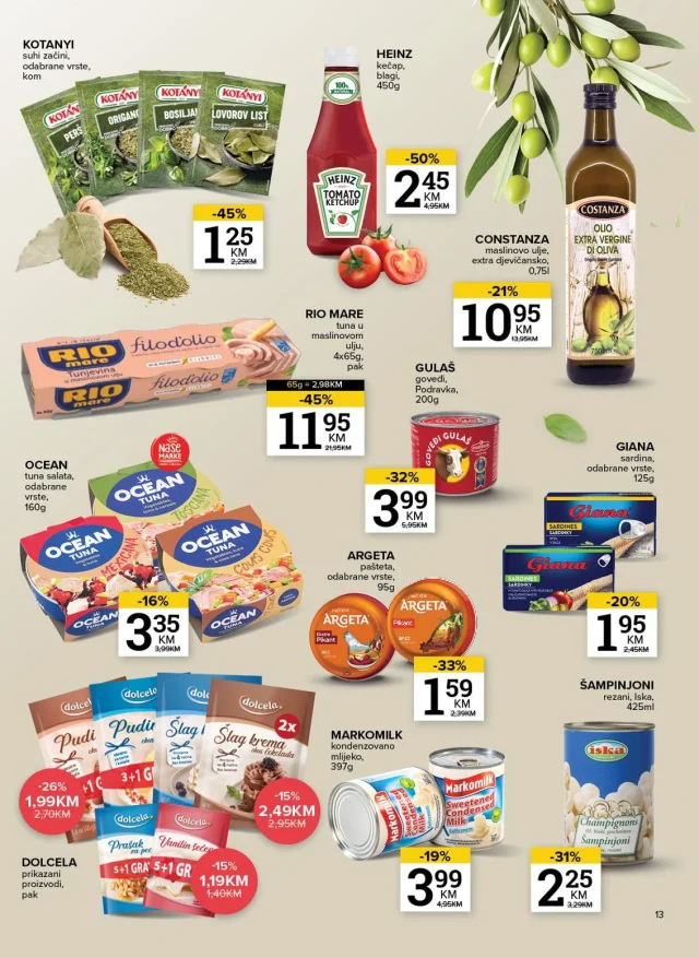 Konzum i Mercator: Katalog RS