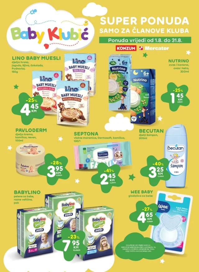 Konzum i Mercator: Katalog RS