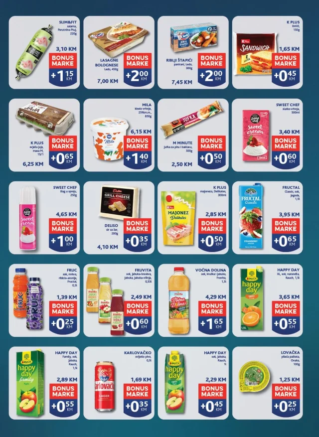 Konzum i Mercator: Katalog RS