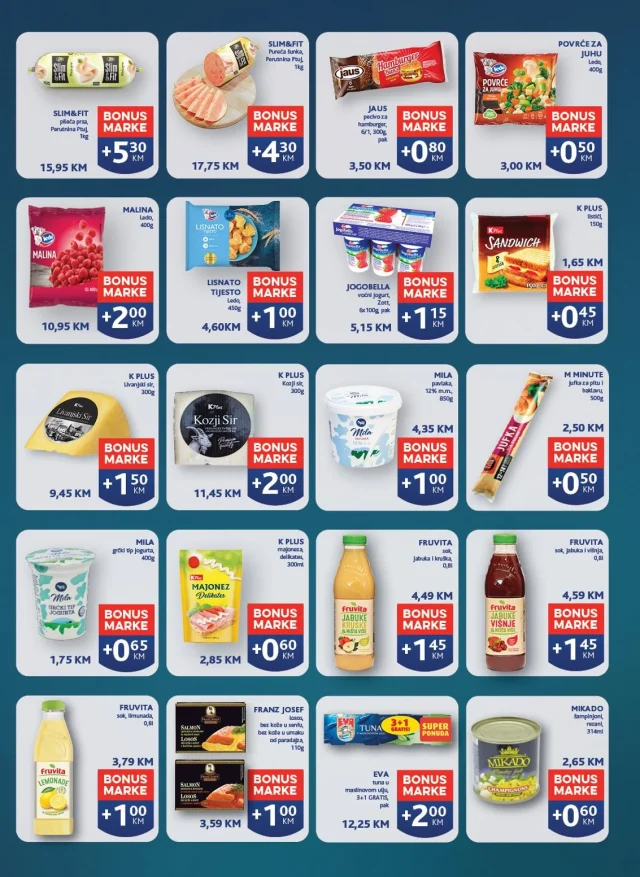 Konzum i Mercator: Katalog RS