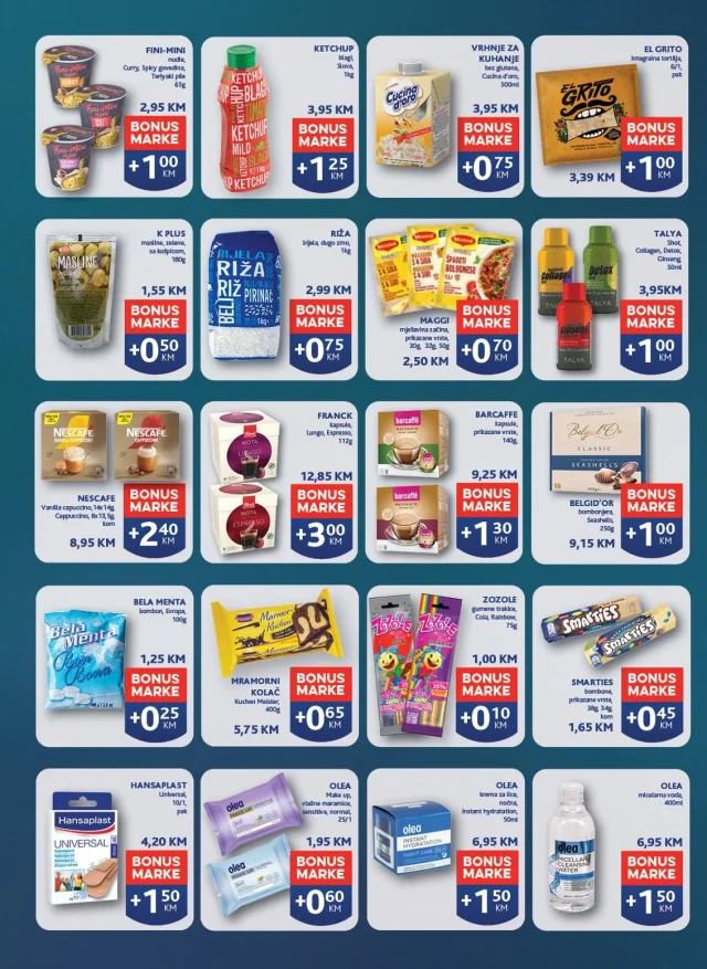 Konzum i Mercator: Katalog RS