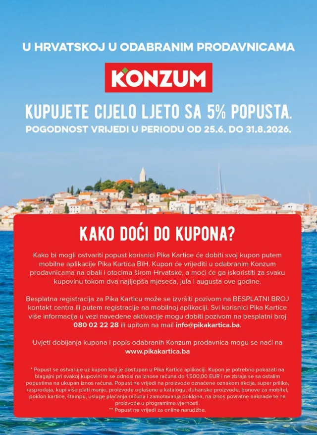 Konzum i Mercator: Katalog RS