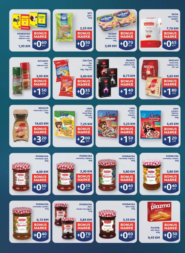 Konzum i Mercator: Katalog RS