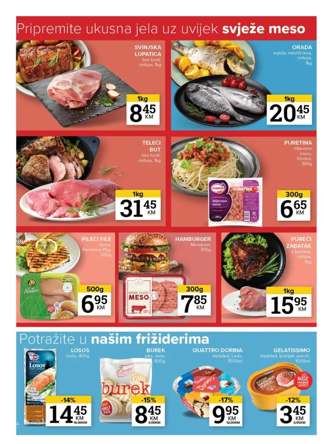 Konzum i Mercator: Katalog RS