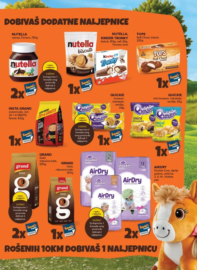 Konzum i Mercator: Katalog RS