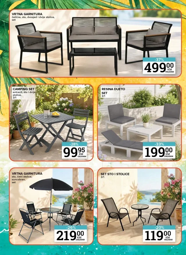 Konzum i Mercator: Sve za dom i uživanje (od 06.08. do 30.08.2026)