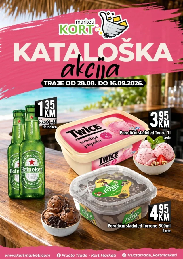 Kort marketi: kataloška akcija (od 28.08. do 16.09.2026)
