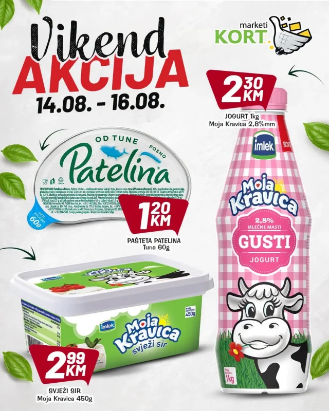 Kort marketi: Vikend akcija
