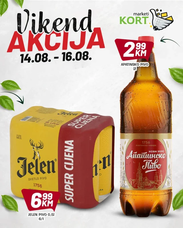 Kort marketi: Vikend akcija