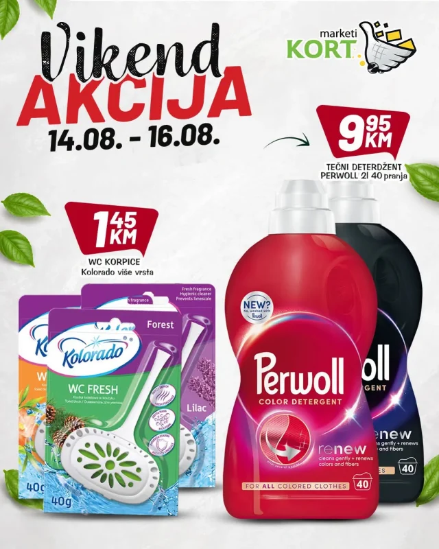 Kort marketi: Vikend akcija
